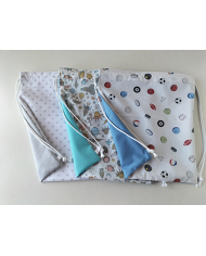 Mochila forrada estampada