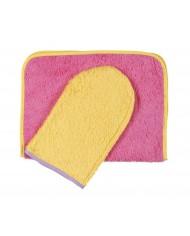 Toalla y Manopla de rizo