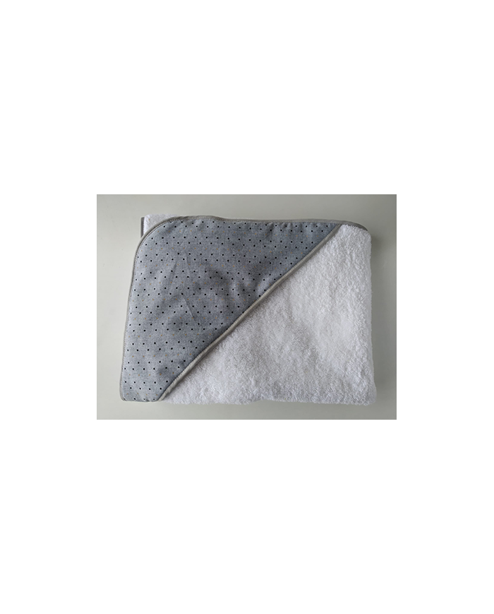 Capa de baño topos gris