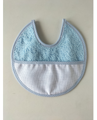 Babero redondo bolsillo panamá