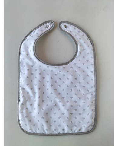 Babero clip reversible 24x35cm