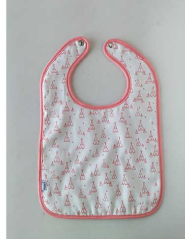 Babero clip reversible 24x35cm