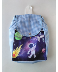 Motxilla forrada estampada