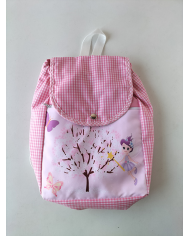 Mochila forrada estampada