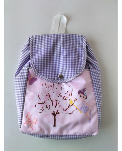 Motxilla forrada estampada