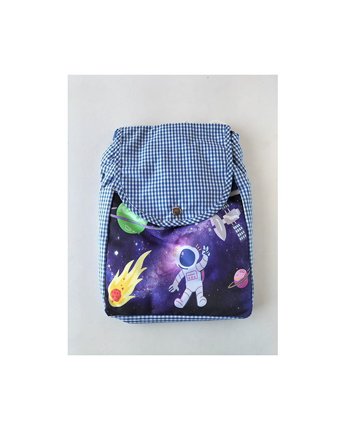 Mochila forrada estampada