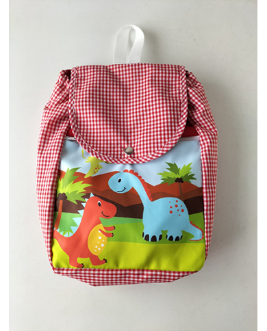 Mochila forrada estampada