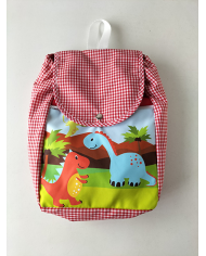 Mochila forrada estampada