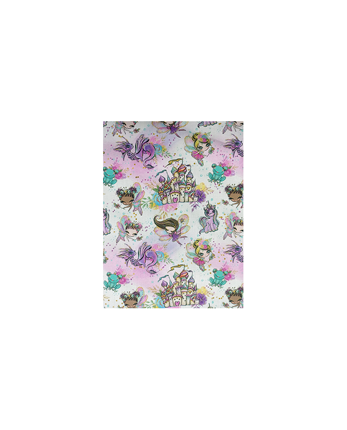 Motxilla forrada llisa-estampada