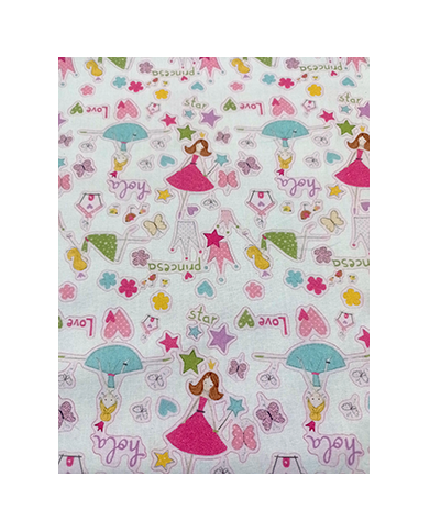 Mochila forrada lisa-estampada