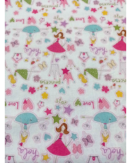 Motxilla forrada llisa-estampada