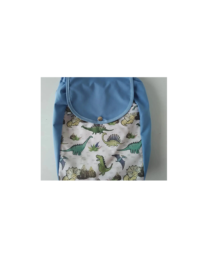 Motxilla forrada llisa-estampada