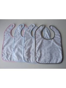 Babero clip reversible 24x35cm