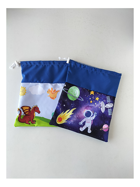 BOLSA DESAYUNO ESTAMPADA